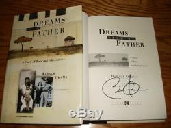 Barack Obama 1995 Dreams From My Father Book Signed First Edition