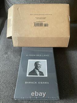 Barack Obama SIGNED Book A Promised Land 1st Edition Deluxe AUTOGRAPHED UNOPENED
