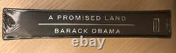 Barack Obama Signed A Promised Land Deluxe Edition Autographed Clothbound Book