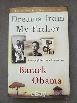 Barack Obama Signed Dreams From My Father 1995 1st Edition Book PSA/DNA COA
