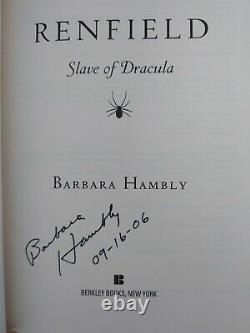 Barbara Hambly signed book lot bundle 1st Editions