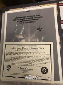 Batman The complete History Hard Back Book Signed Edition