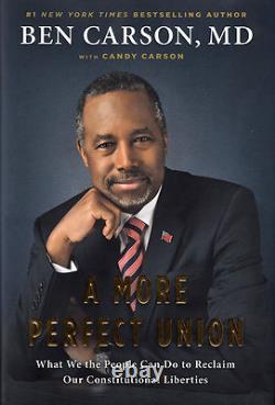 Ben Carson RARE SIGNED 1st Edition BOOK COA 2016 President AUTOGRAPHED PROOF