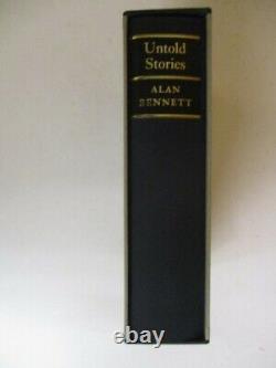 Bennett, Alan UNTOLD STORIES LIMITED EDITION SIGNED HC Book