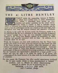 Bentley The Vintage Years 3rd LTD Ed Of 1000, 3 Volumes Slipcased Signed by Hay