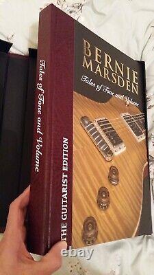 Bernie Marsden -Tales of Tone & Volume- SIGNED Numbered Traycased Ltd Whitesnake