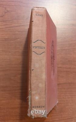 Beverly Cleary SIGNED Fifteen book -1956 True First Edition/First Printing