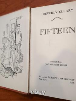 Beverly Cleary SIGNED Fifteen book -1956 True First Edition/First Printing