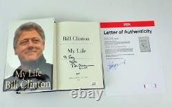 Bill Clinton President Signed Autograph My Life 1st Edition Book PSA/DNA COA