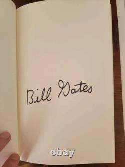 Bill Gates Signed Source Codes My Beginnings First 1st Edition Hc Book +jsa Loa