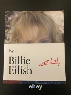 Billie Eilish SIGNED Book AUTOGRAPH exclusive singer songwriter auto 1st edition