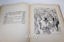 Bird Center Cartoons by John T McCutcheon 1st Ed, 1904 Signed with Artwork