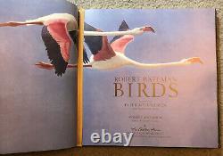 Birds Collectors Edition Leather Hardcover Book Signed COA By Robert Bateman