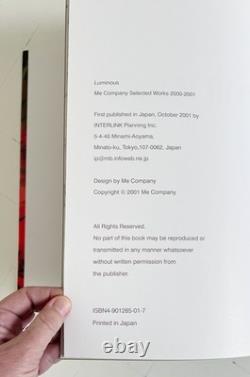 Björk Ltd Edition Design Book Tokyo 2001 Bjork Graphic Art Rare SIGNED