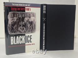 Black Ice George & Darril Fosty Hockey Book Signed First Edition HCDJ 2004