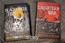 Blacktongue Thief Duology The Broken Binding Signed and No. Special Edition