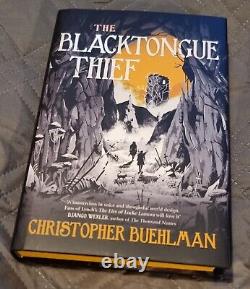 Blacktongue Thief Duology The Broken Binding Signed and No. Special Edition