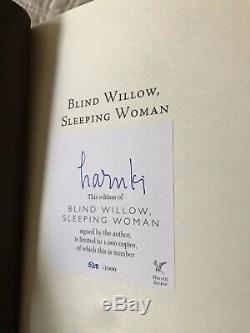 Blind Willow Sleeping Women Book Hand Signed Ltd Edition. By Haruki Murakami