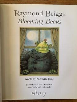 Blooming Books by Raymond Briggs, Signed 1st Edition (Hardback, 2003)