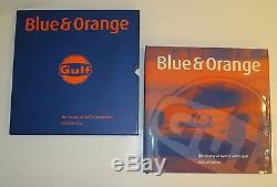 Blue & Orange History of GULF in Motorsport limited signed edition book Buch