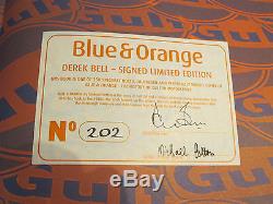 Blue & Orange History of GULF in Motorsport limited signed edition book Buch