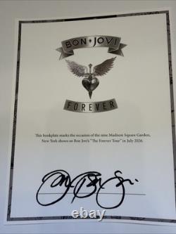 Bon Jovi Forever Official Limited Edition Book SIGNED Ready to Ship