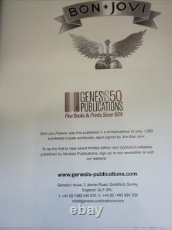 Bon Jovi Forever Official Limited Edition Book SIGNED Ready to Ship