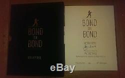 Bond on Bond SIGNED SLIPCASED LIMITED 1ST EDITION Book Sir Roger Moore RARE