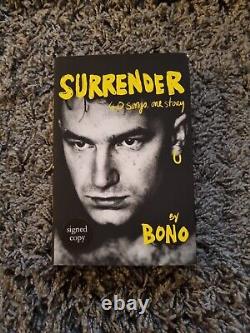 Bono SIGNED BOOK? Surrender 1ST EDITION Hardcover U2 Singer