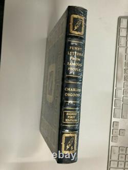 Book Funny Letters From Famous People by Charles Osgood Signed First Edition