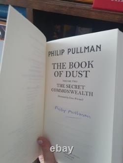 Book Of Dust The Secret Commonwealth. SIGNED FIRST EDITION. Deluxe Slip Case