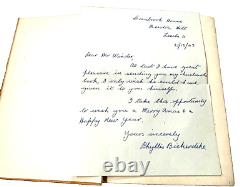 Book Physiotherapy Prescriptions P Bickerdike Medical Book & Signed Letter