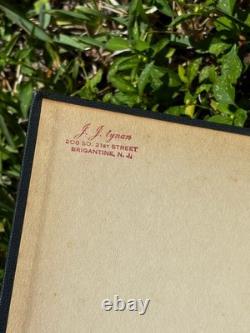 Book of the Boardwalk By Frank M Butler 1st Edition 1952 SIGNED NJ History Rare