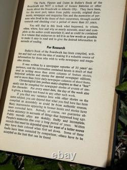 Book of the Boardwalk By Frank M Butler 1st Edition 1952 SIGNED NJ History Rare
