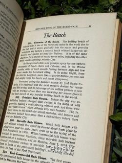 Book of the Boardwalk By Frank M Butler 1st Edition 1952 SIGNED NJ History Rare