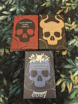 Bookish Shantel Tessier The Ritual, Sinner, Sacrifice Lords Book Set Signed