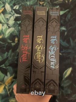 Bookish Shantel Tessier The Ritual, Sinner, Sacrifice Lords Book Set Signed