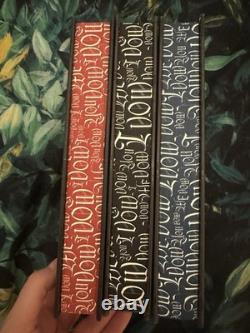 Bookish Shantel Tessier The Ritual, Sinner, Sacrifice Lords Book Set Signed