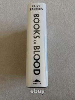 Books Of Blood Clive Barker Signed Trade Edition Stealth Press