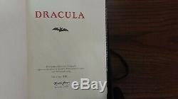 Bram Stoker Dracula Signed Limited Definitive Edition Book