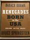 Bruce Springsteen Barack Obama signed book Renegades. Ltd Edition. In Hand Now