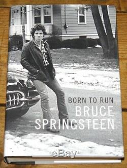 Bruce Springsteen Born To Run USA Schuster Signed 1st Edition Hardback Book