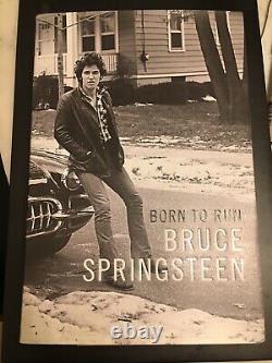 Bruce Springsteen Born to Run Signed Autographed Edition Specially Bound Book