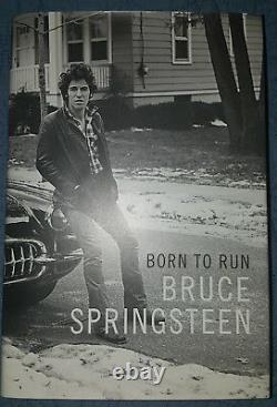 Bruce Springsteen Signed Born To Run, First Edition, Brand New, From Book Tour