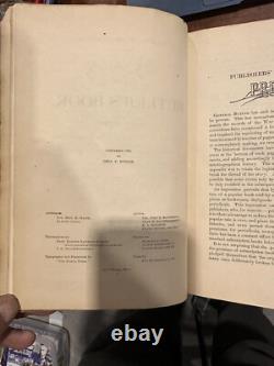 Butler's Book Major General Benjamin Franklin Butler First Edition 1892 SIGNED