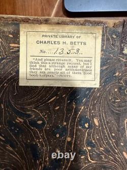 Butler's Book Major General Benjamin Franklin Butler First Edition 1892 SIGNED