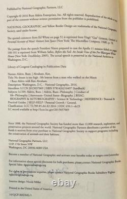 Buzz Aldrin Signed First Edition No Dream Is Too High 2016 NASA Apollo 11 Book