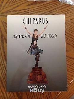 CHIPARUS MASTER OF ART DECO alberto shayo FIRST EDITION author signed book