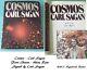 Carl Sagan COSMOS signed book First Edition Rare UACC Stunning