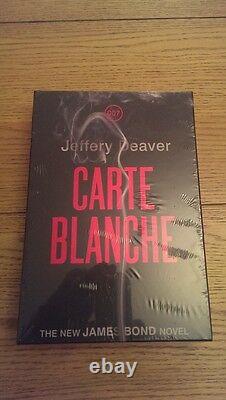 Carte Blanche SIGNED LIMITED NUMBERED EDITION Slipcased Book Jeffery Deaver